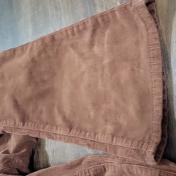 NWOT Lucky Brand Size 2 Chocolate Corduroy Trousers Flare - Picture 6 of 8